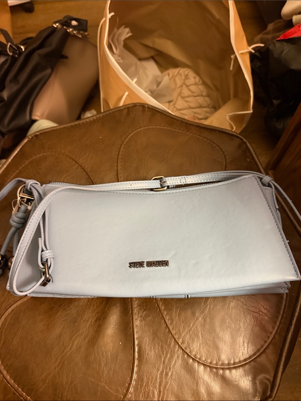 Steve Madden Pale Blue Women's Crossbody Bag